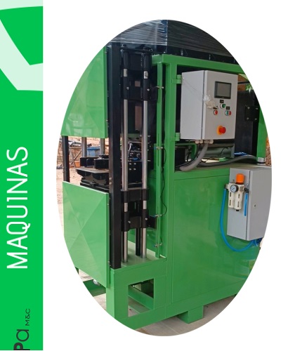 Máquina automática Rumi II para fabricación de EcoLadrillos